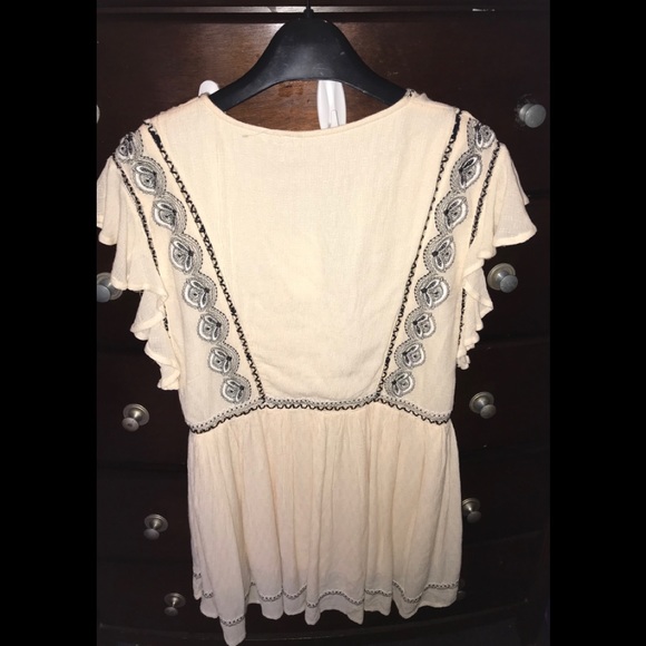 SOLD! NWT Free People Falling Water Embroidered - Picture 7 of 8